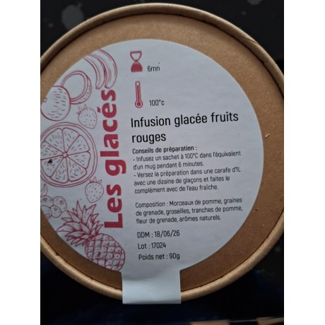 Thé Glacé aux Fruits Rouges
